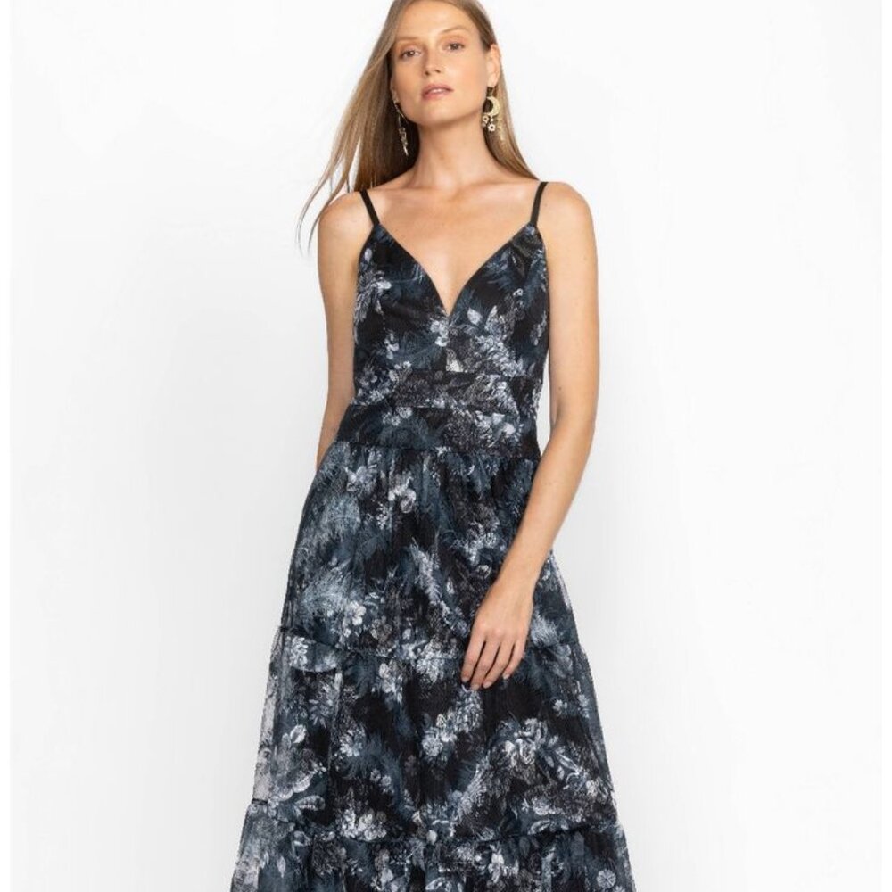 Johnny Was Dreamer Embroidered Maxi Sz 6